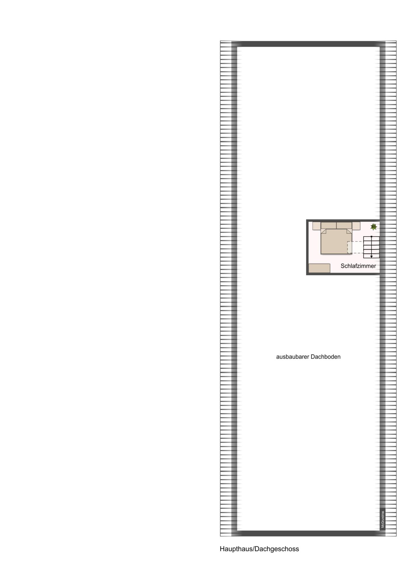 Wohngebäude Dachgeschoss