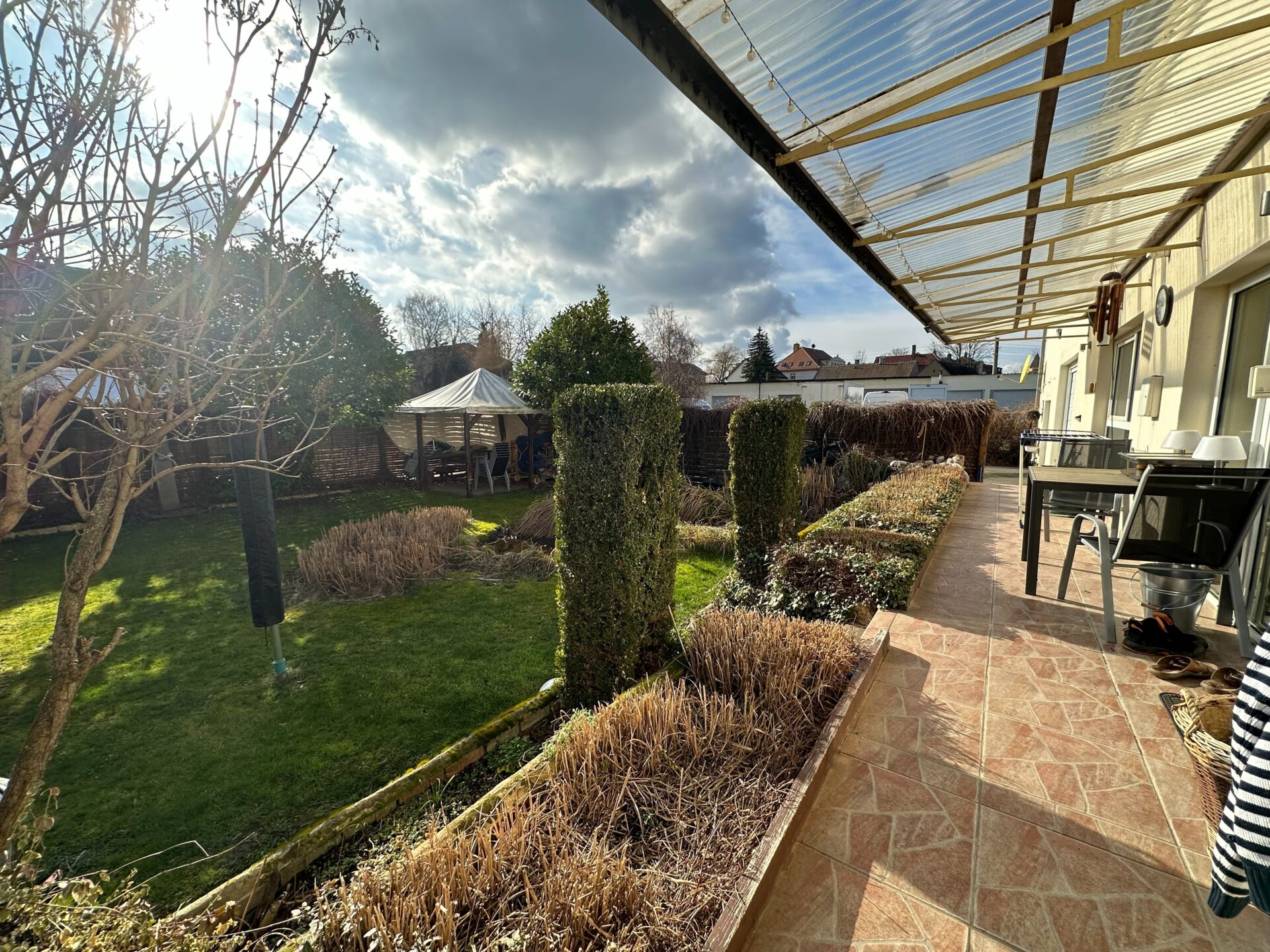 Blick in den Garten