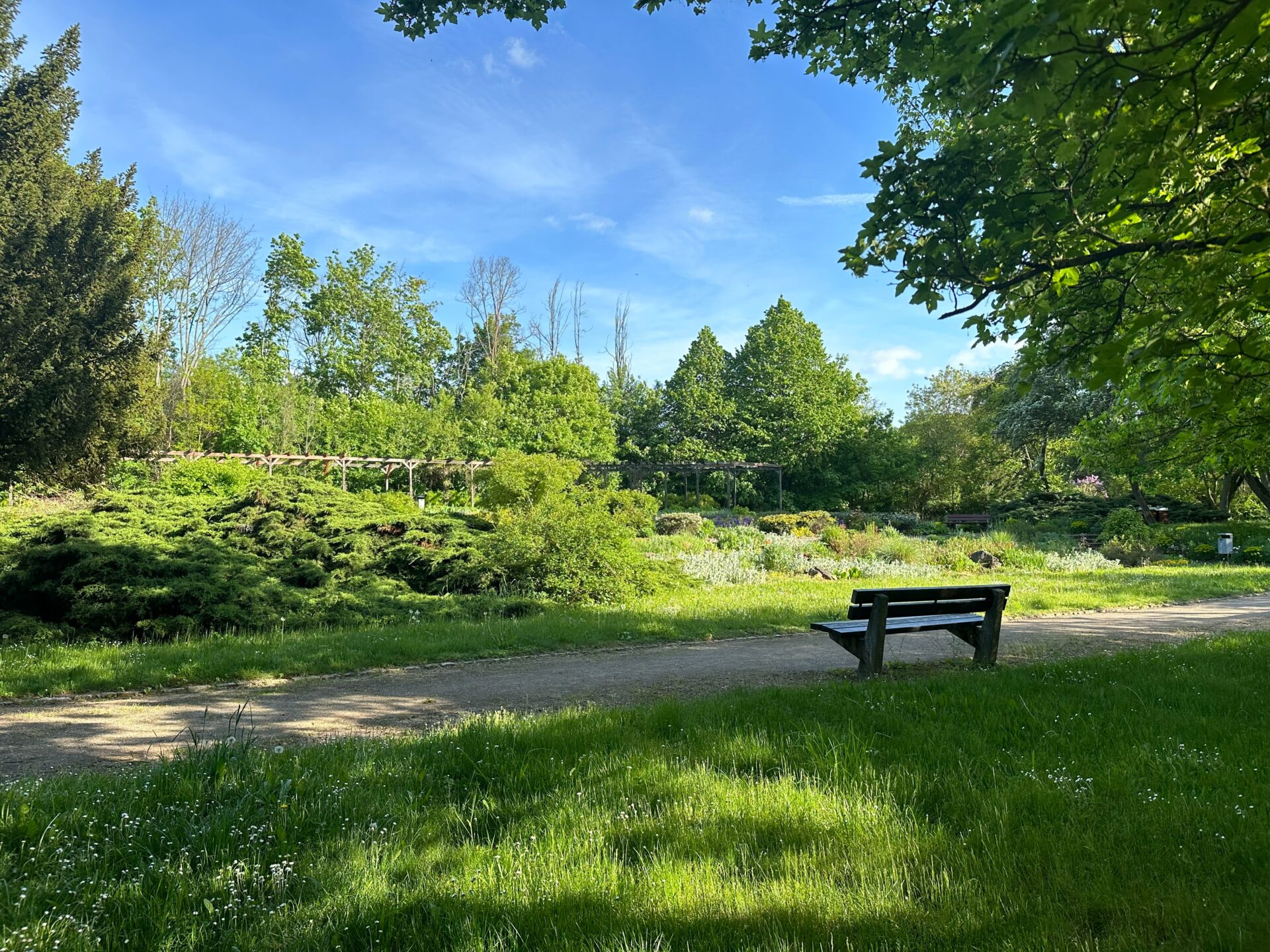 Park in unmittelbarer Nähe