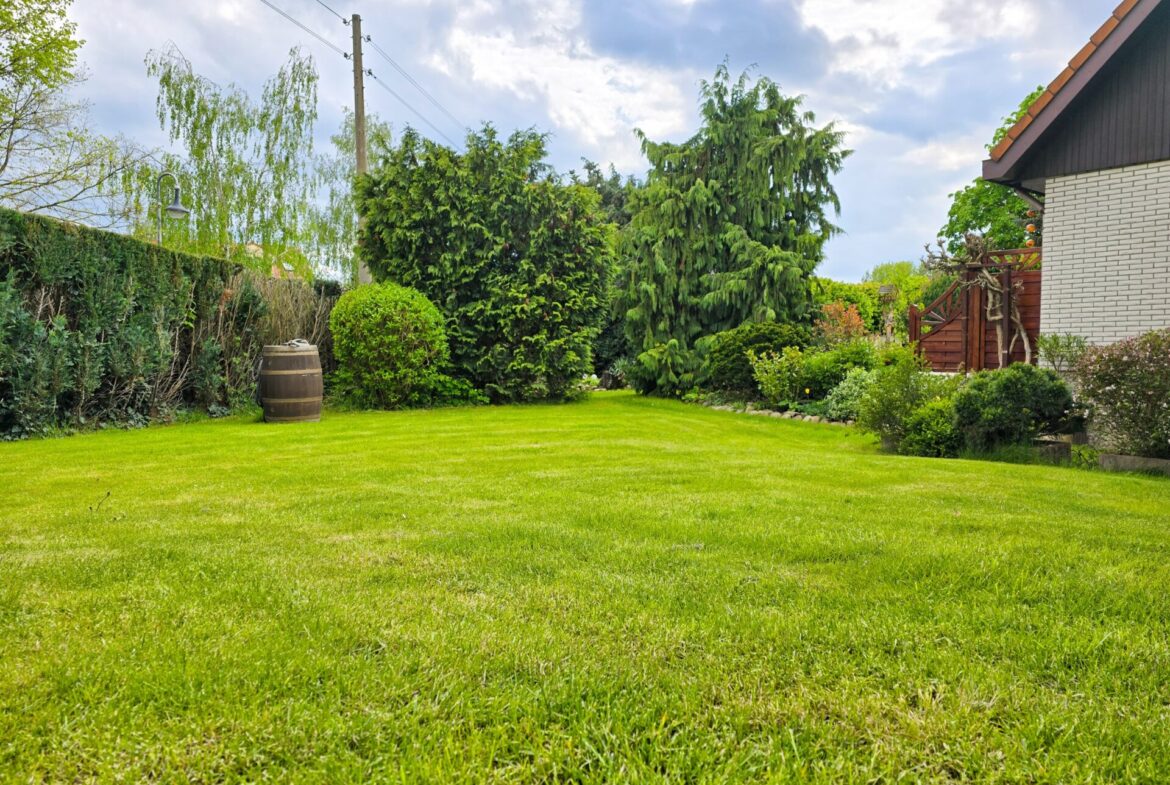 Großer, begrünter Garten zum Wohlfühlen!