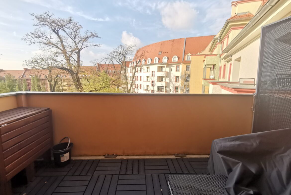 Großer Balkon