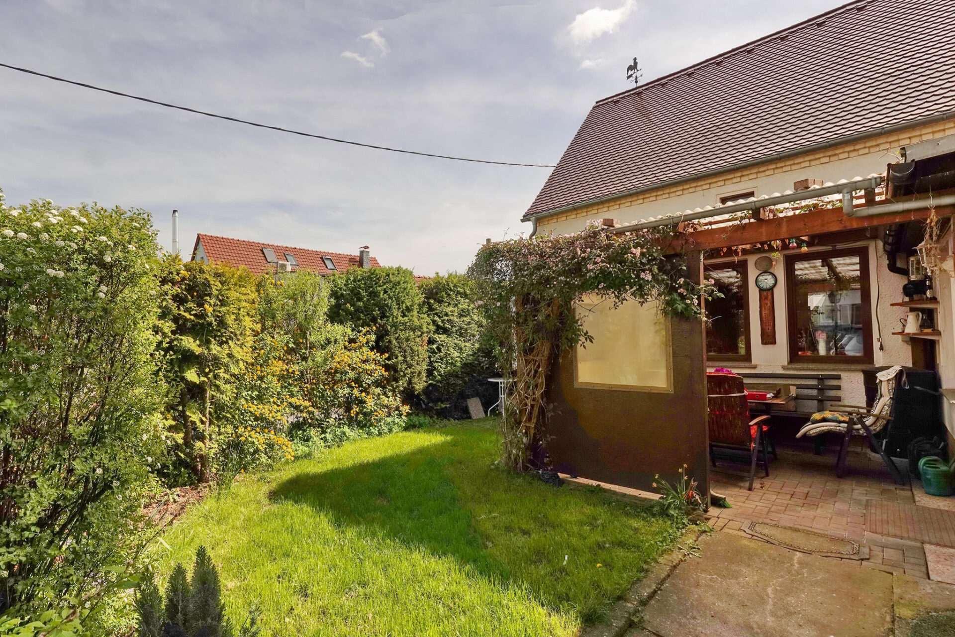 Ruheplatz mit Terrasse