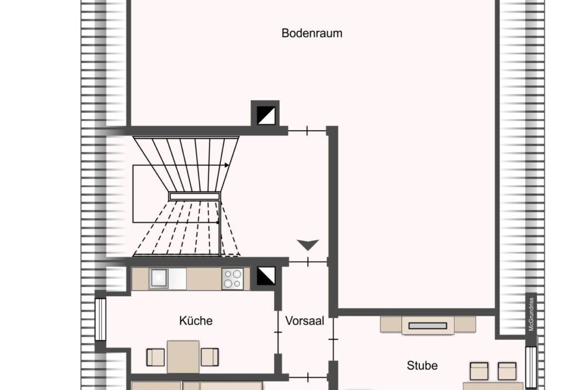 Grundriss Dachgeschoss