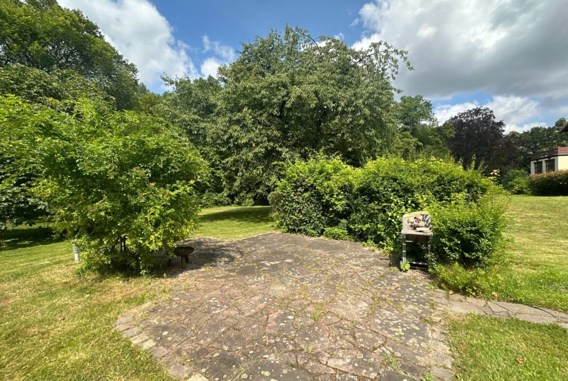 parkähnlcihes Grundstück mit Zugang zum Abtnaundorfer Park