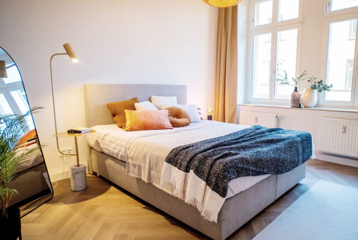 Geräumiges Schlafzimmer