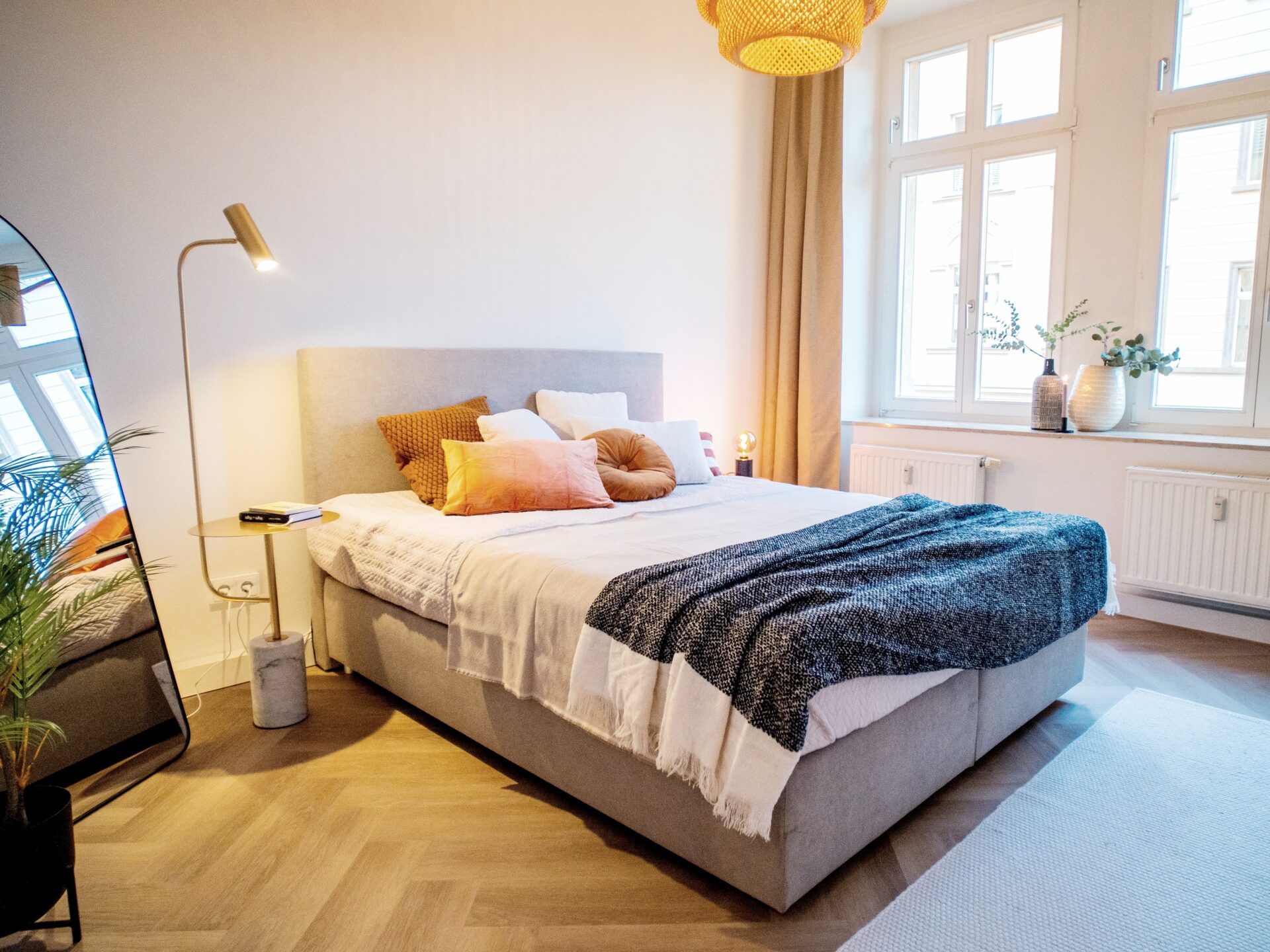 Geräumiges Schlafzimmer