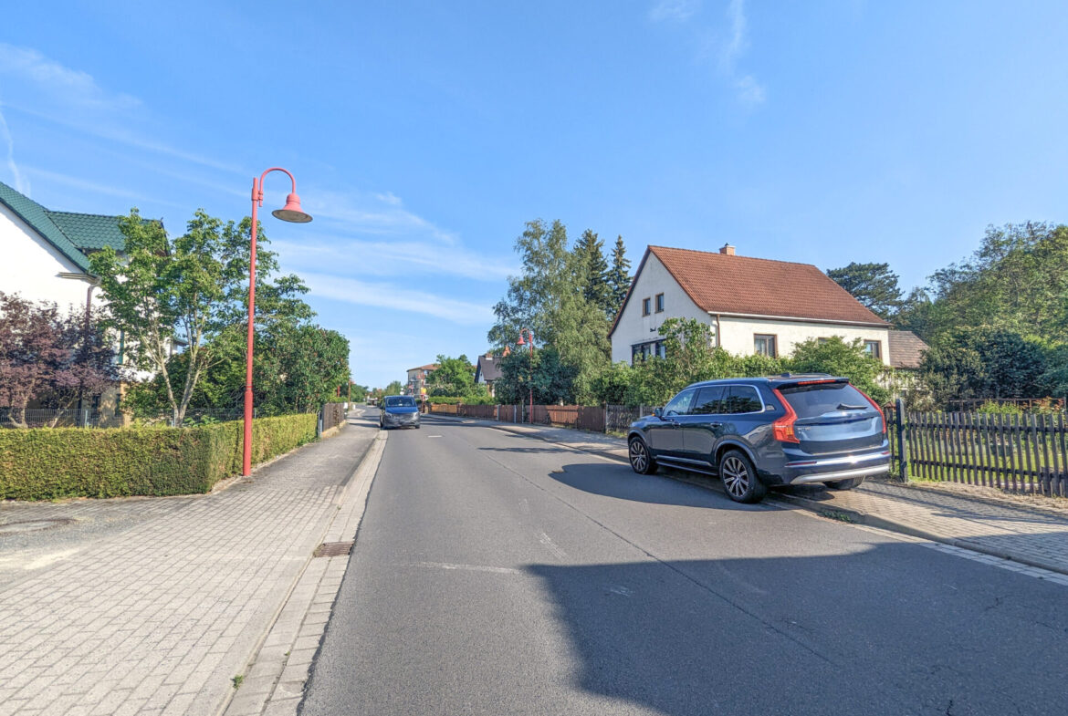 Straßenblick gen Norden