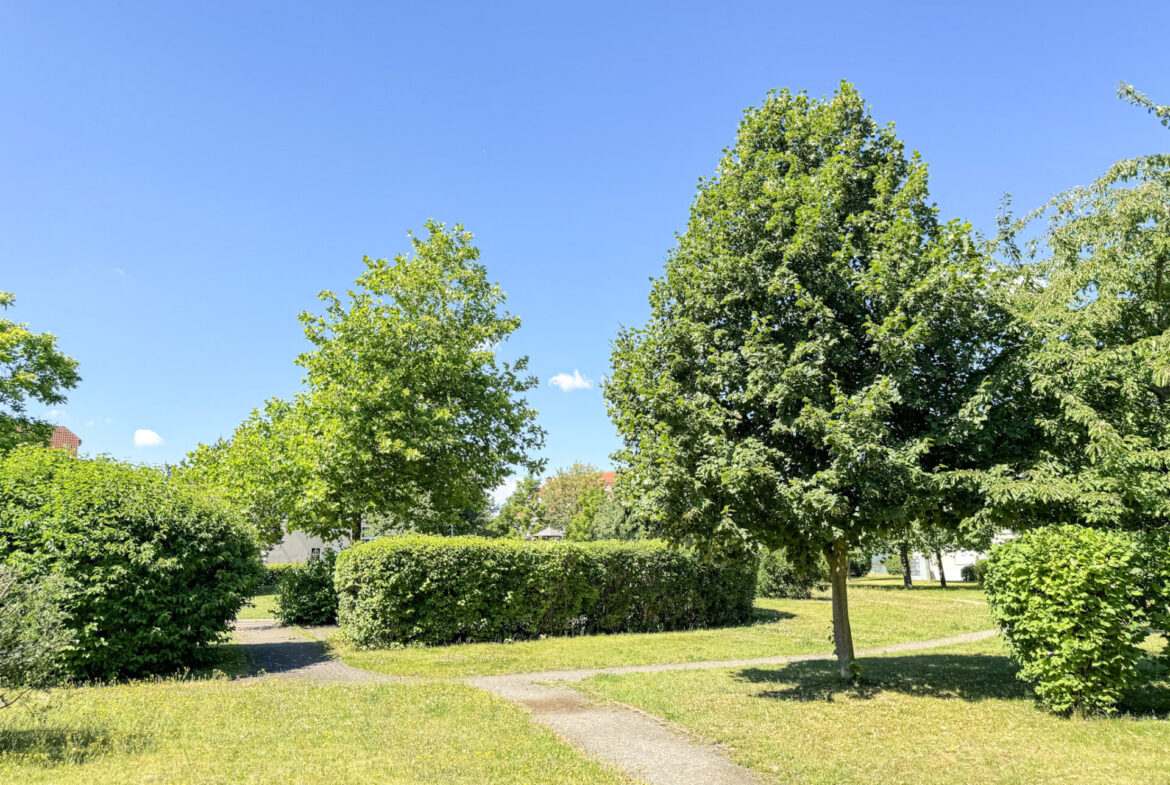 Park direkt vor der Haustür