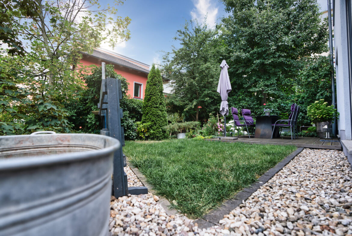 Blickgeschützter Garten