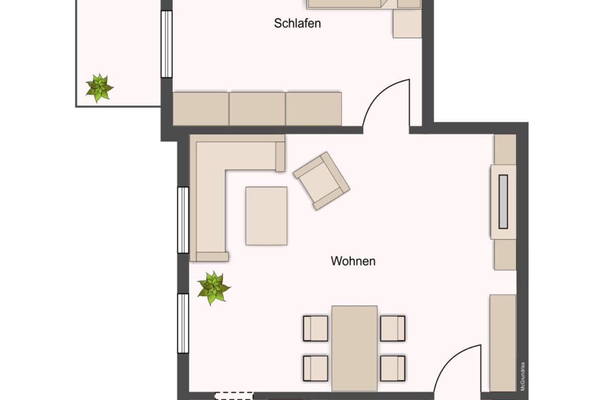 Grundriss Wohnung Nr. 09