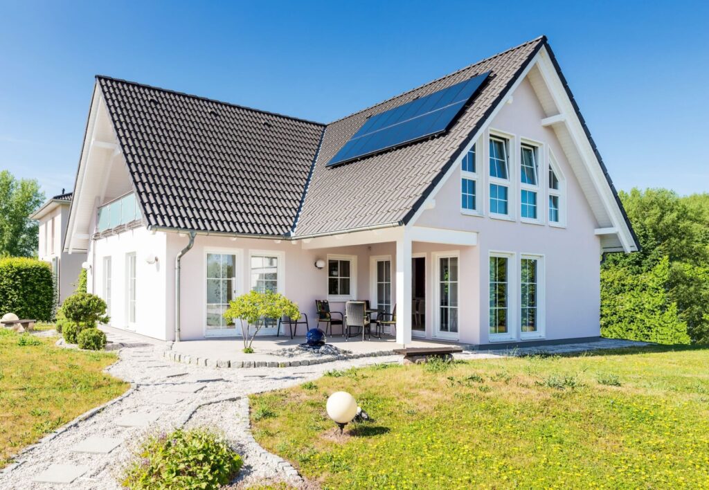 Einfamilienhaus im Grünen