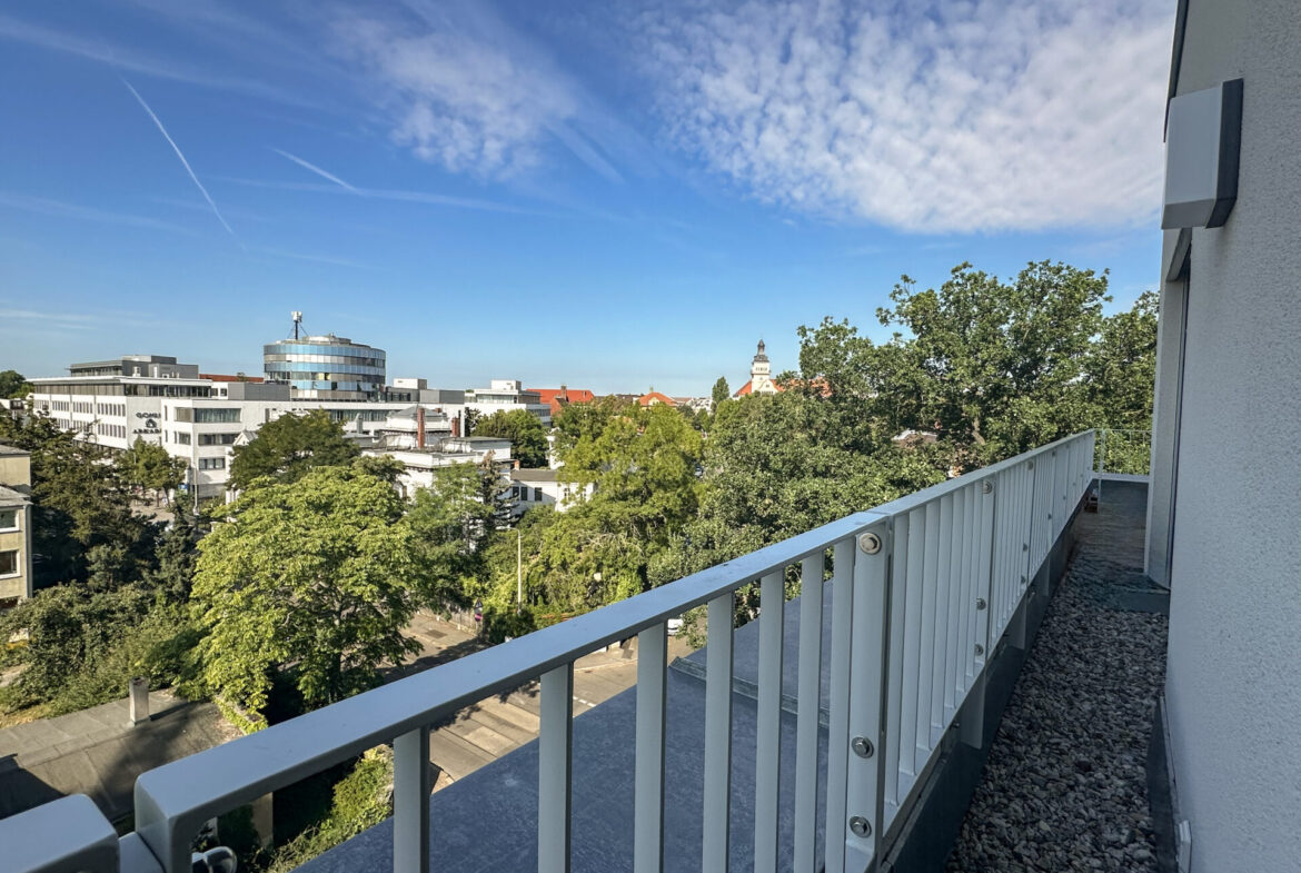 Ausblick ins Grüne