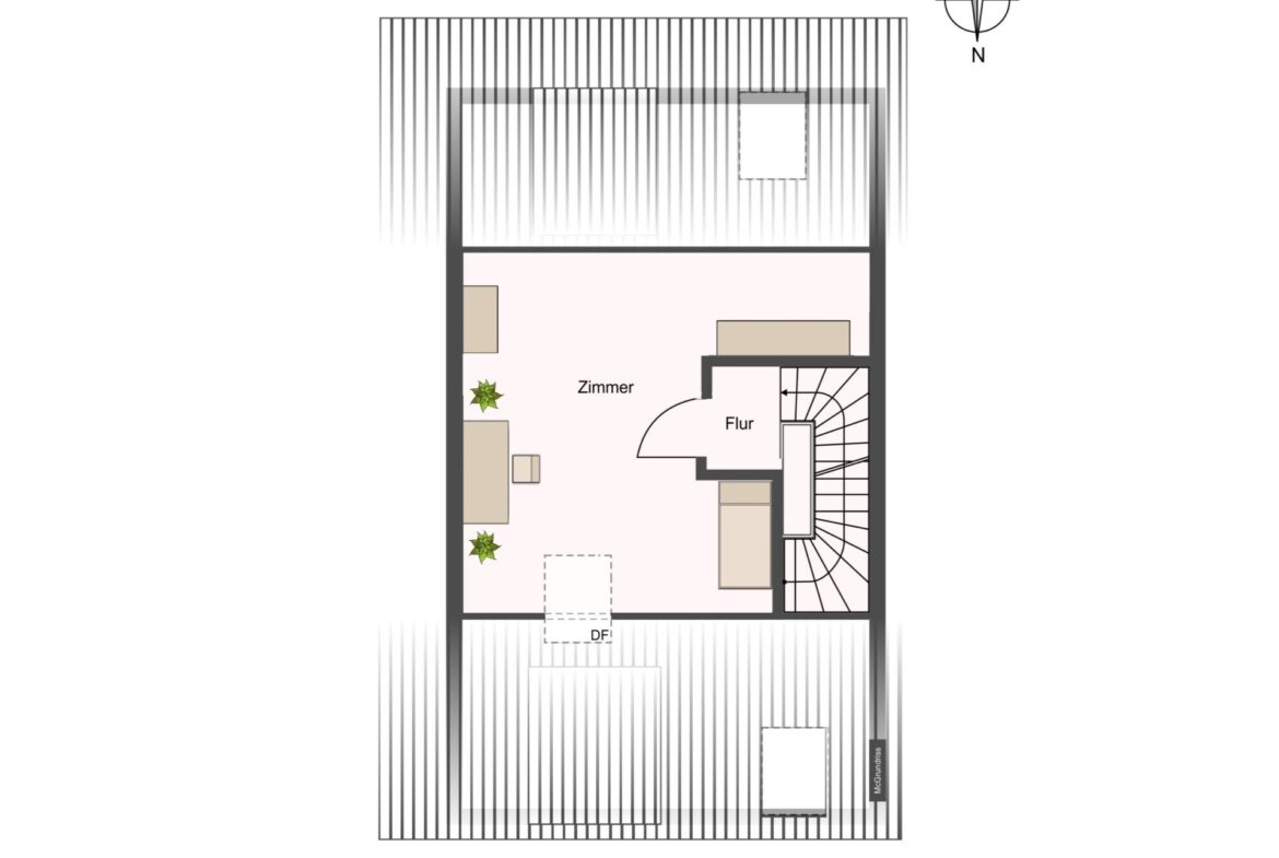 Grundriss - Dachgeschoss