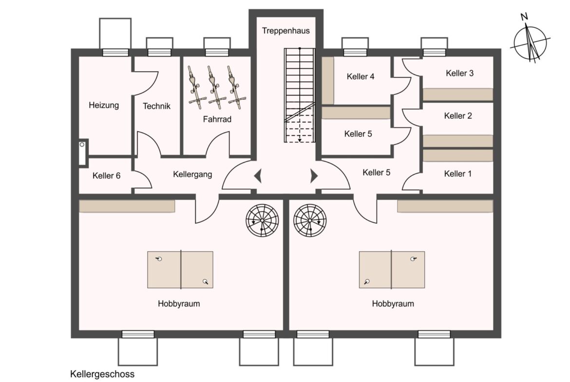 Grundriss Kellergeschoss