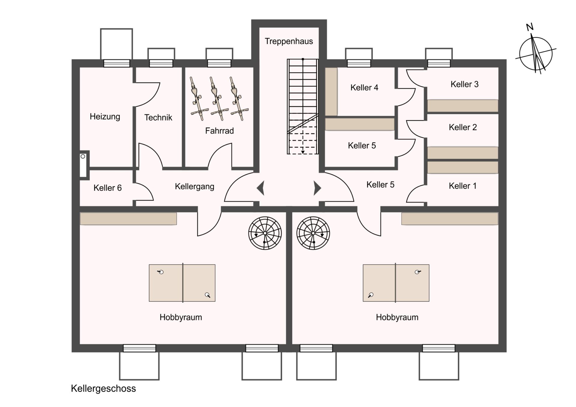 Grundriss Kellergeschoss