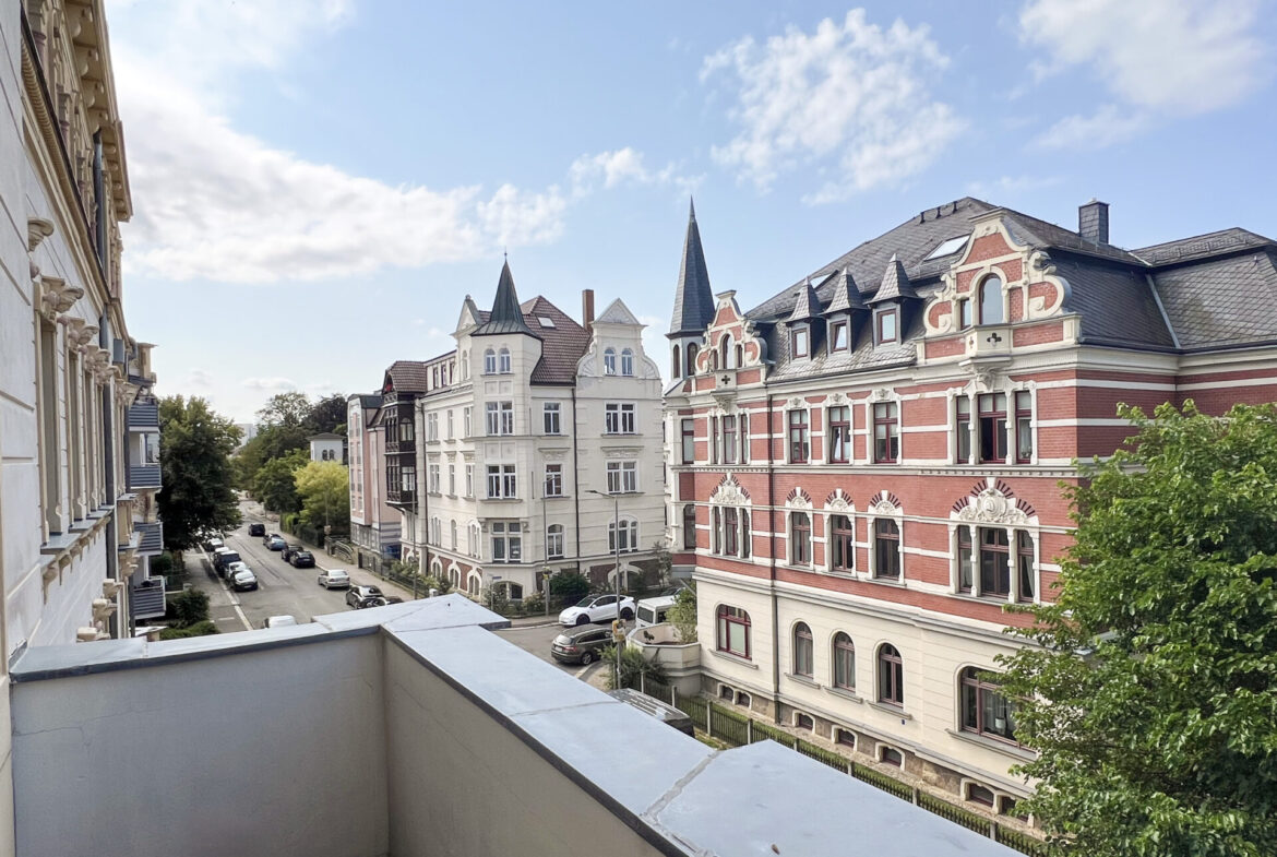 Balkon Aussicht Süden