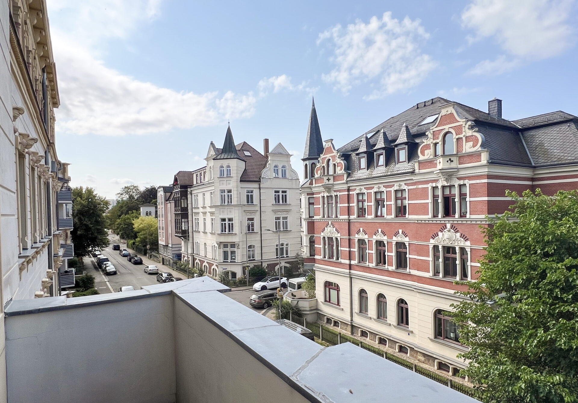 Balkon Aussicht Süden