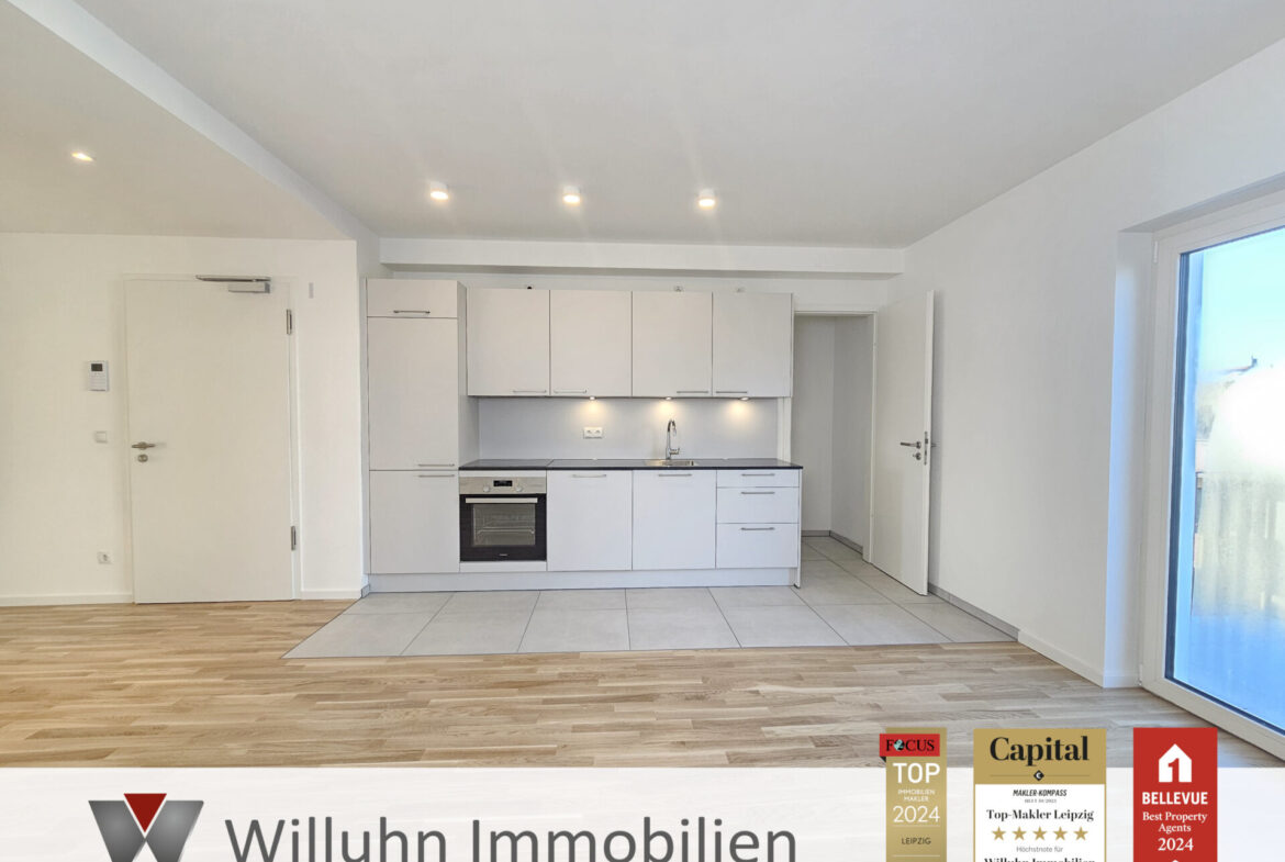 NEUBAU 3-Zimmer Wohnung mit EBK und Balkon