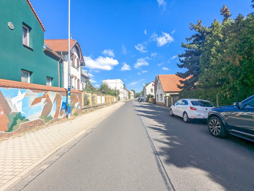 Straßenblick gen Norden