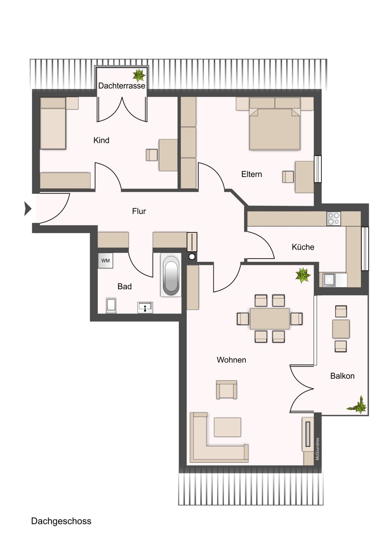 Grundriss ca. 84,63 m²