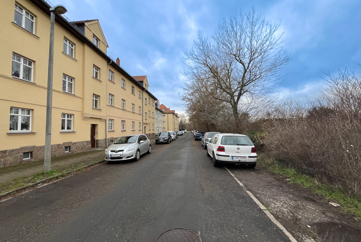 Blick zur Straße