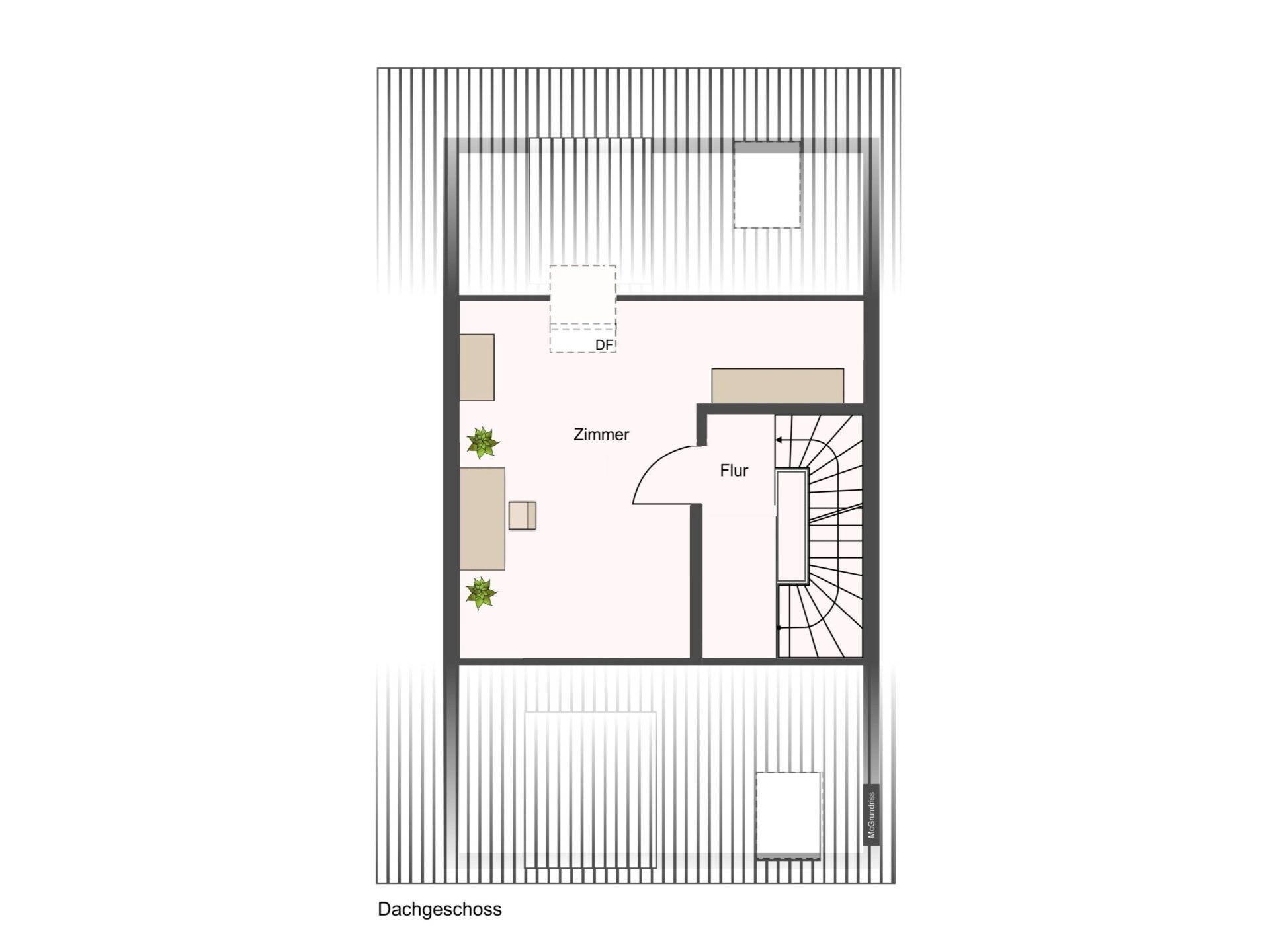 Grundriss - Dachgeschoss