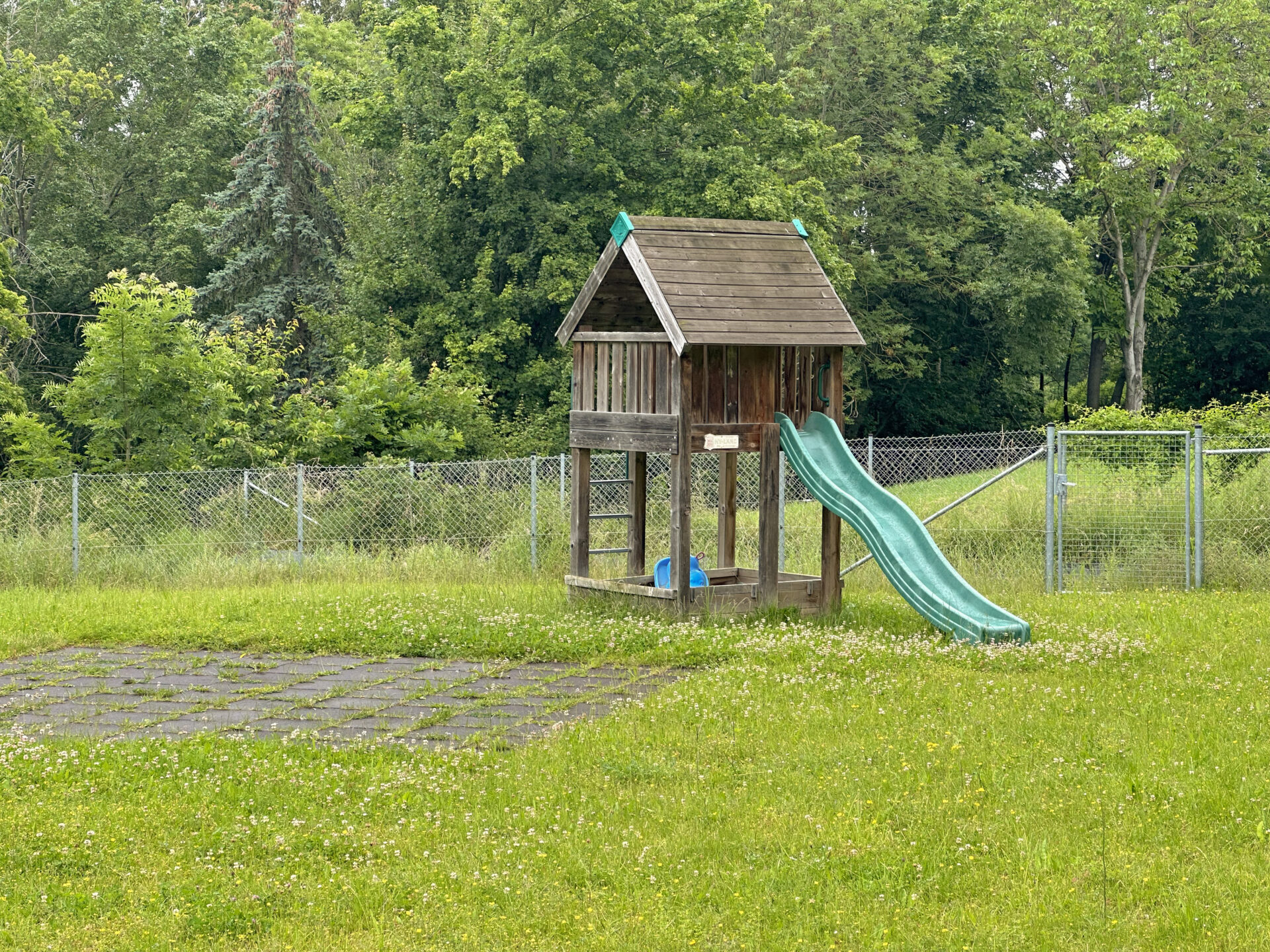 Spielplatz auf dem Gemeinschaftsgarten