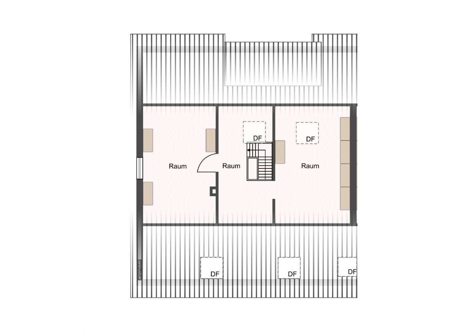 Grundriss Maisonettewohnung DG