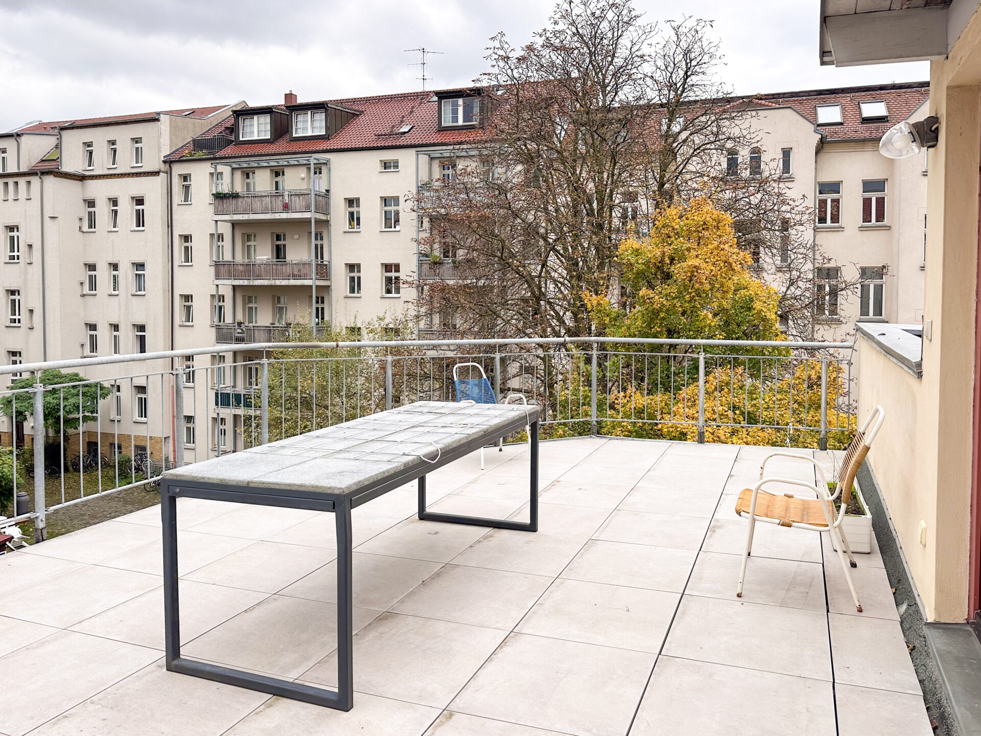 Herrliche Dachterrasse