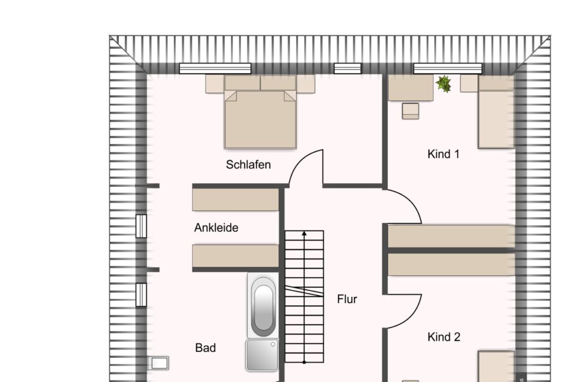 Grundriss Dachgeschoss