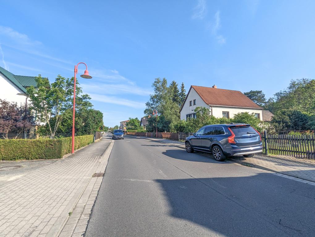 Straßenblick gen Norden