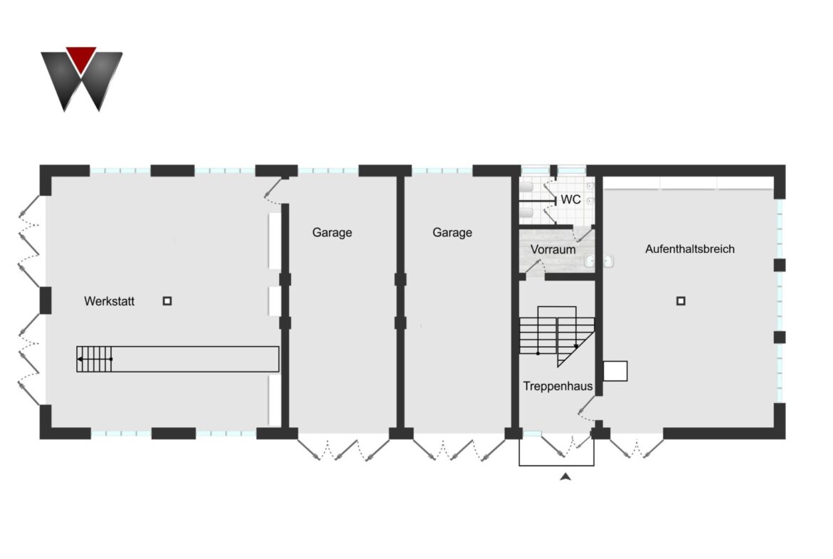 Grundriss EG Mehrzweckgebaeude