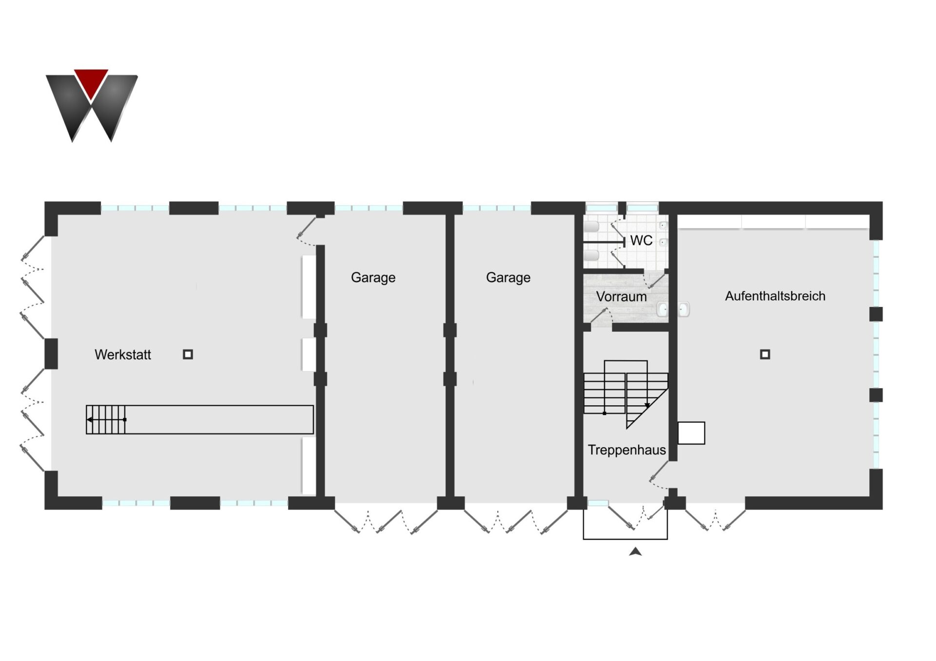 Grundriss EG Mehrzweckgebaeude