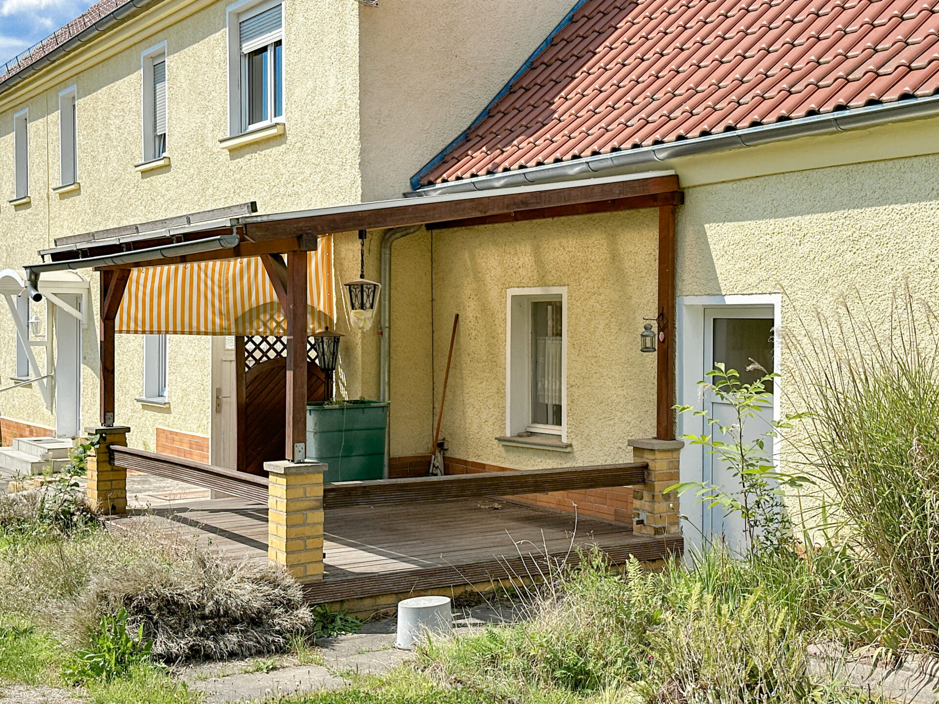 Sonnige Terrasse in Süd-Ausrichtung