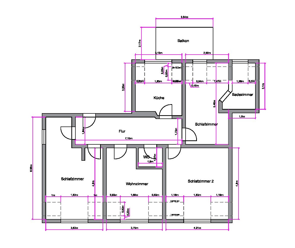 Grundriss WE12