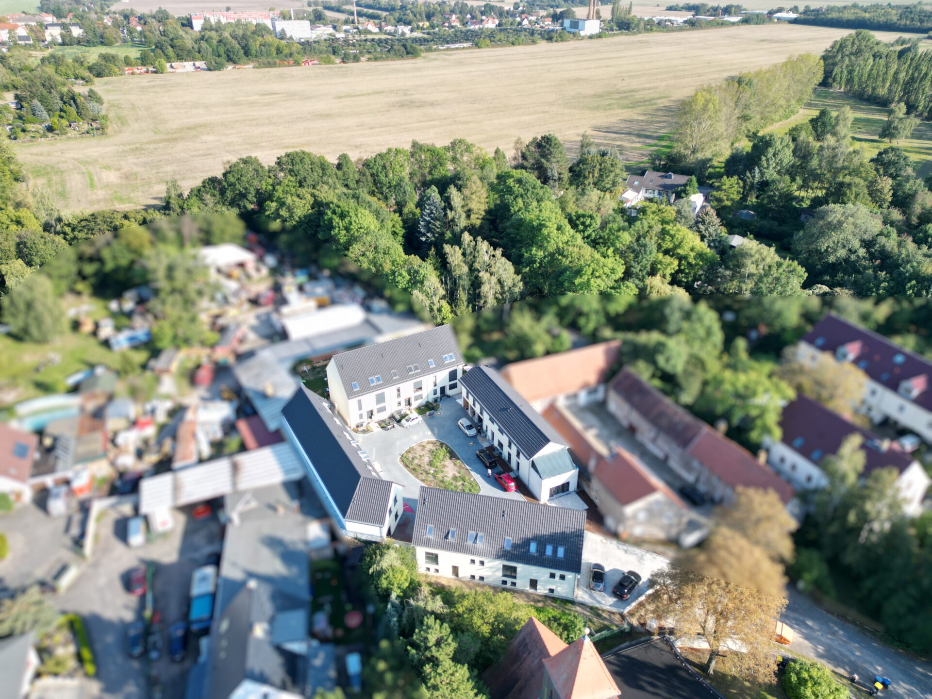 Schöne Lage im Grünen