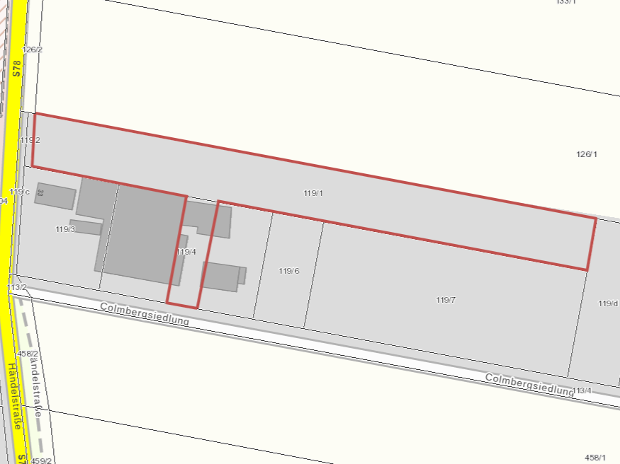 Grundstück ca. 6.039 m²