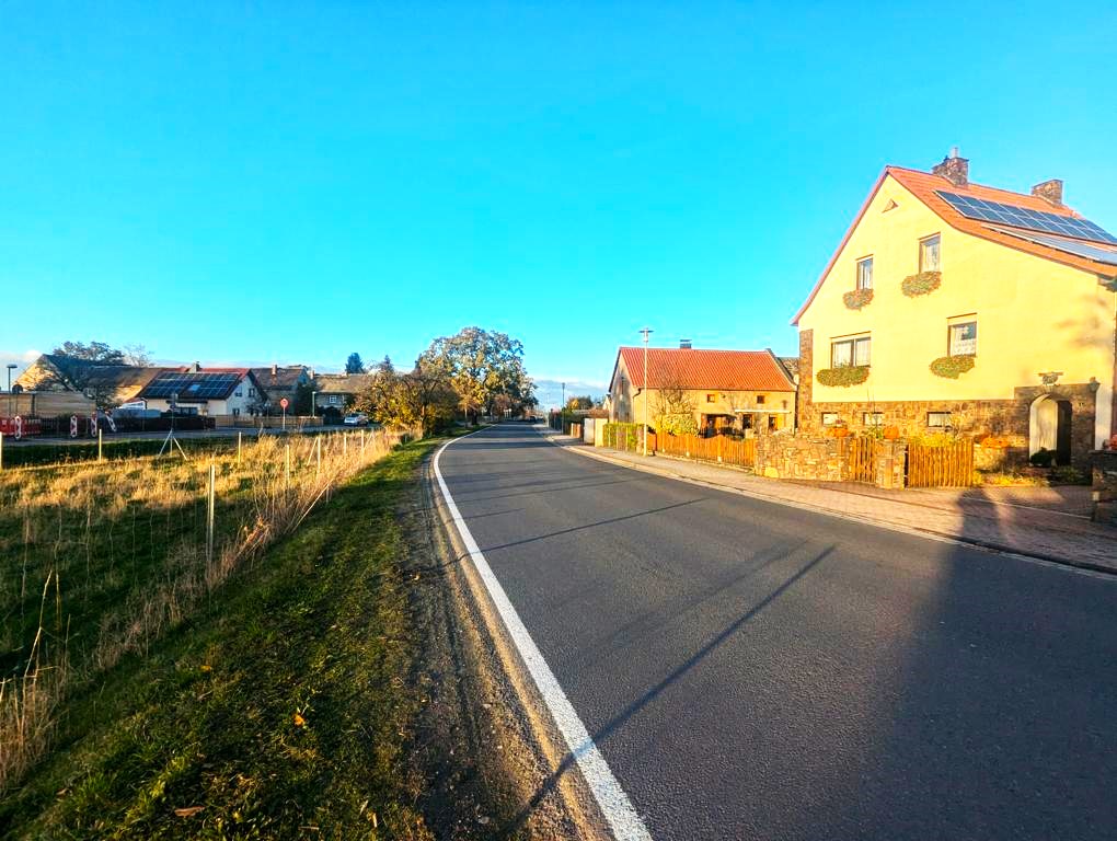 Blick in die Straße gen Norden