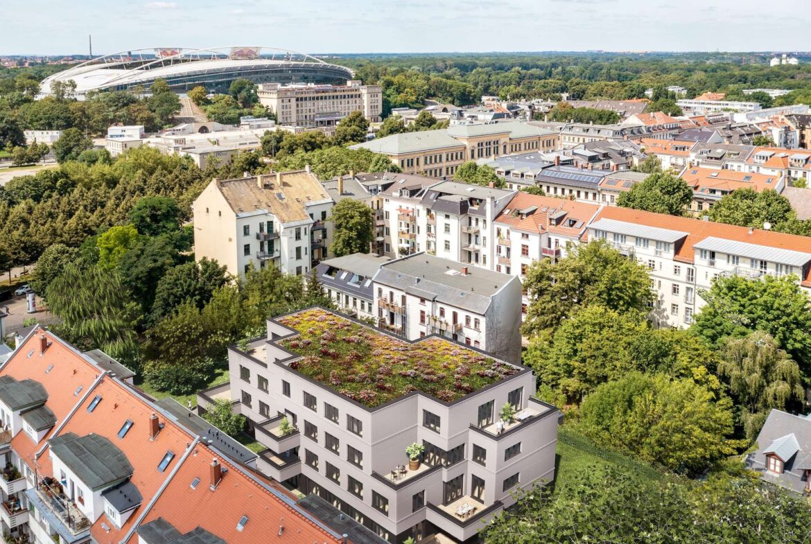 Exklusives Mehrfamilienhaus - unverbindliche Visualisierung