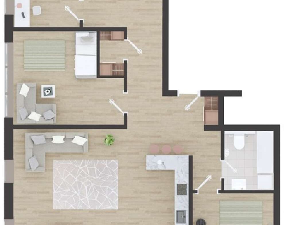 Grundriss - ca. 133 m² Wohnfläche