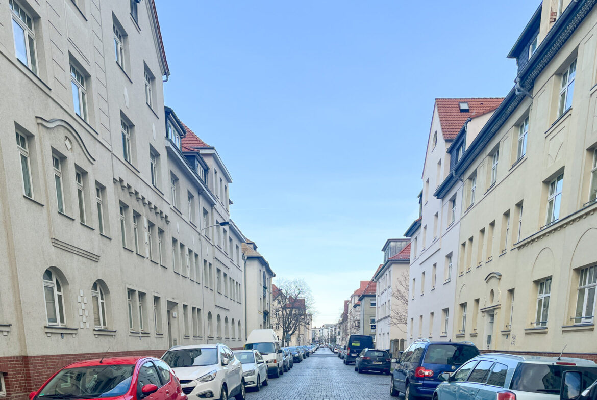 Blick zur Straße