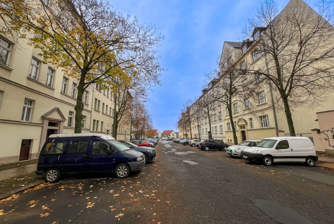 Blick zur Straße