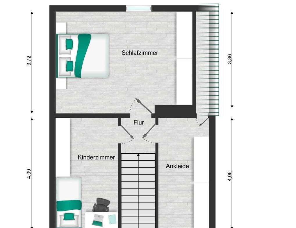 Grundriss Dachgeschoss