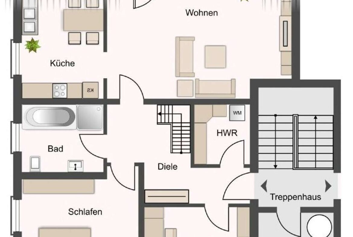 Grundriss unten