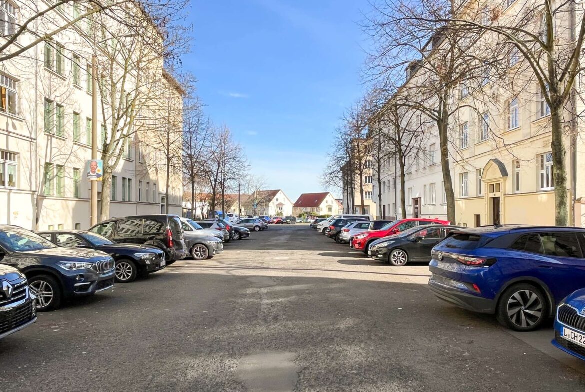 Blick zur Straße