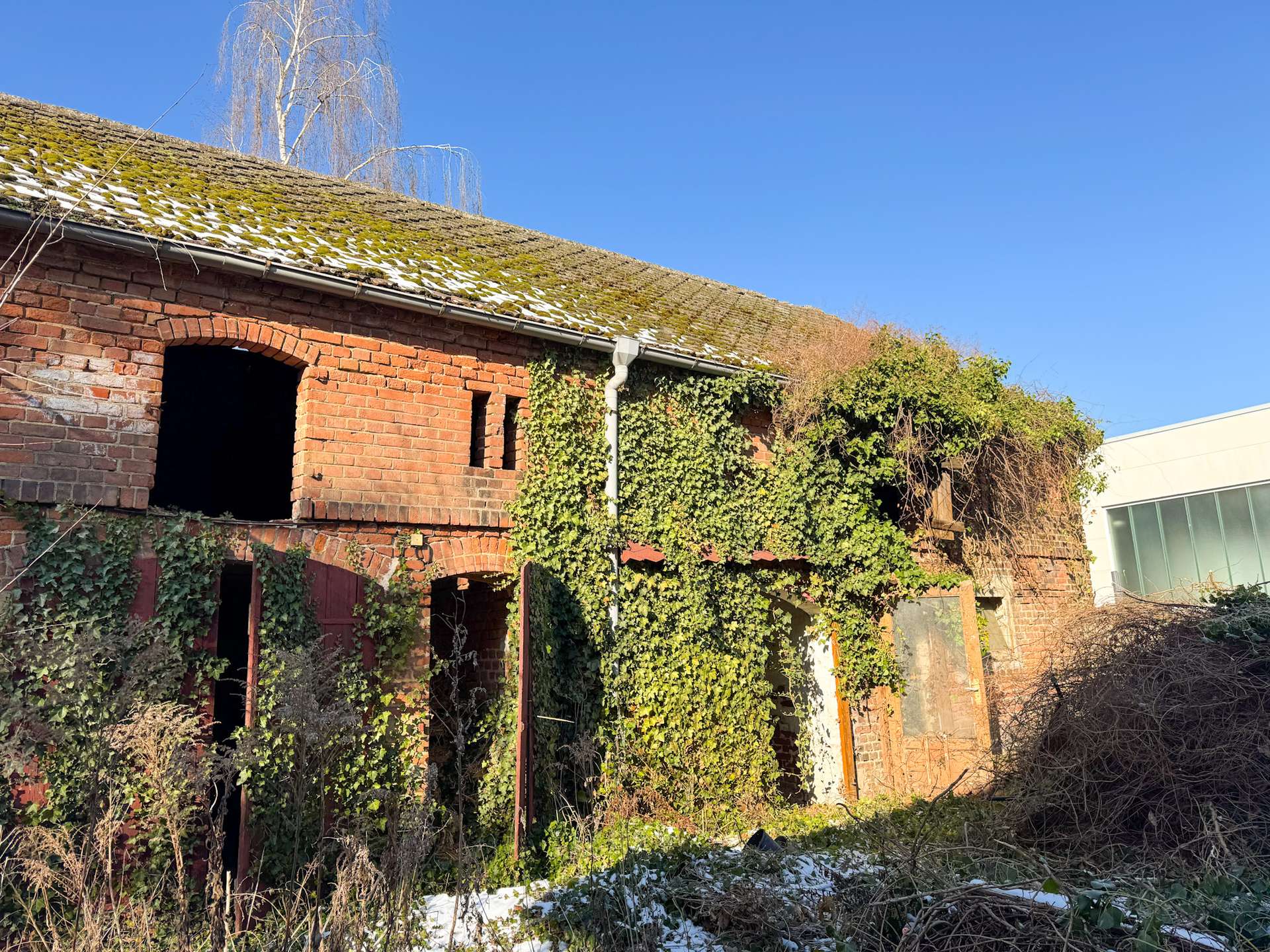 Alte Backsteinscheune