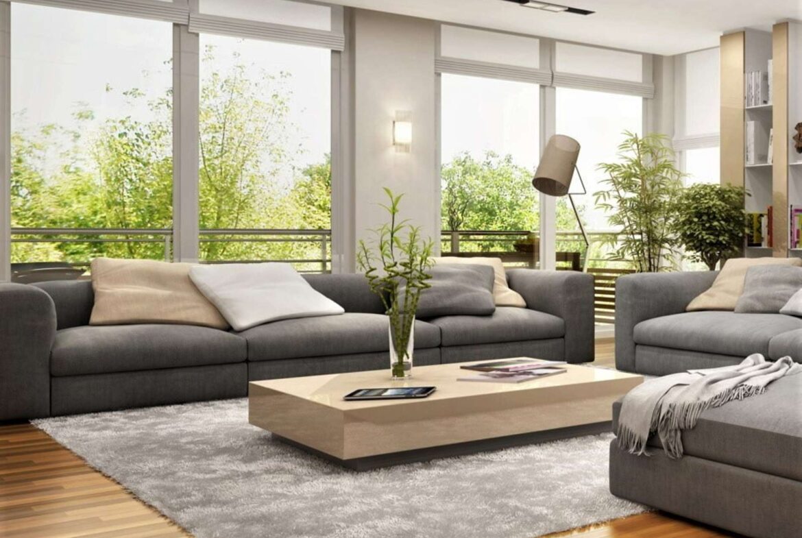 Geräumiges Wohnzimmer - Beispielbild