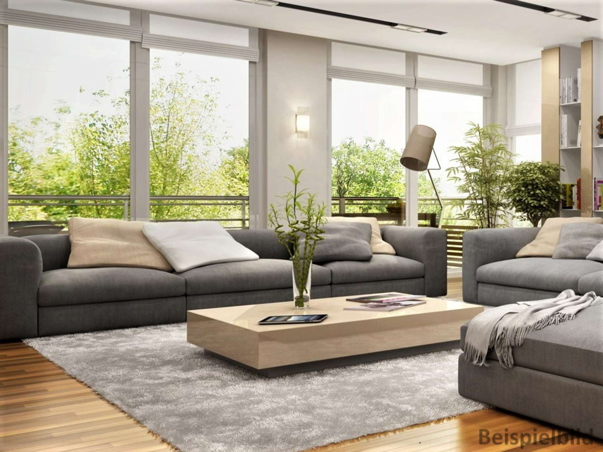 Geräumiges Wohnzimmer - Beispielbild