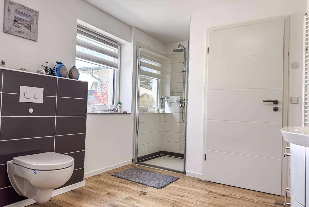 Ebenerdige Dusche