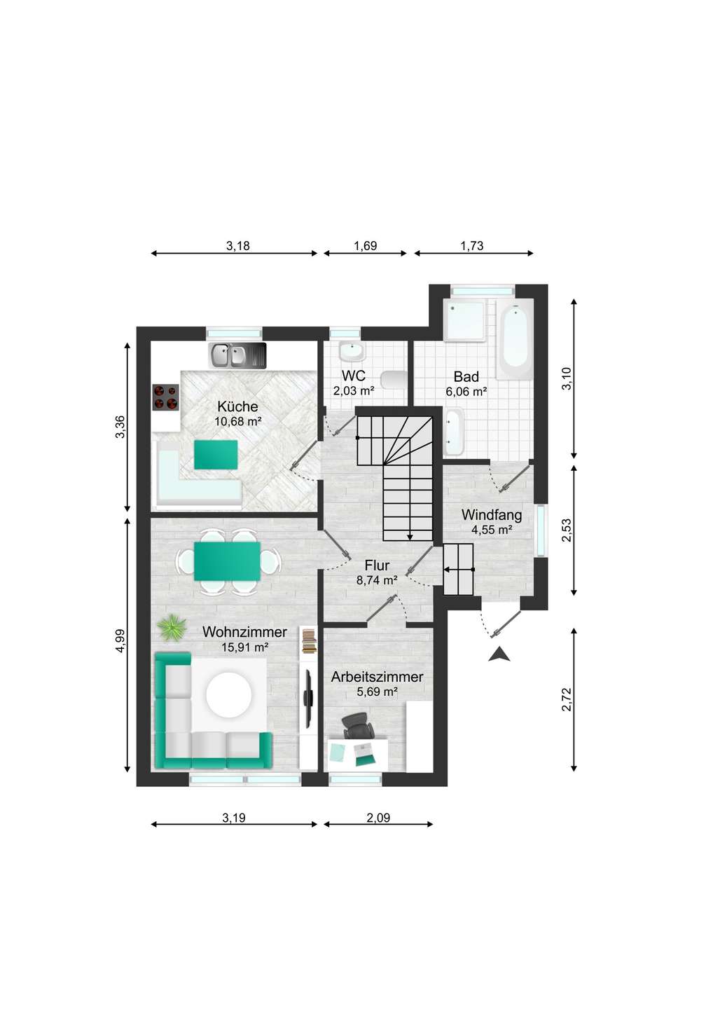 Grundriss EG